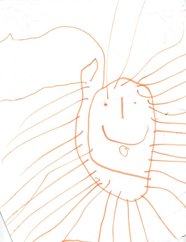 Sunburst Face by Gray J.